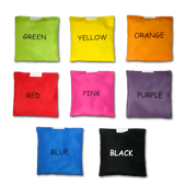 Woreczki gimnastyczne Akson  ZESTAW COLOURS