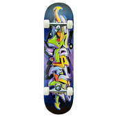 Kolorowa deskorolka Allright Color Graffity SK02008