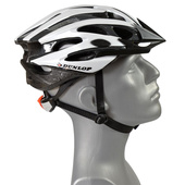 KASK ROWEROWY REGULOWANY DUNLOP MTB R.S (53-55CM) BIAŁY PERŁOWY