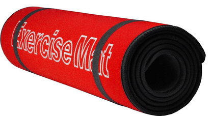 MATA DO ĆWICZEŃ ALLRIGHT RED/BLACK