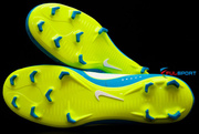 Niebiesko-żółte buty piłkarskie Nike Mercurial Victory Njr FG 921488-400 JR