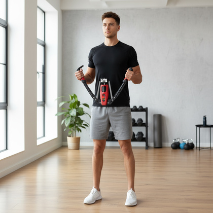 F1020 PRO HYDRAULICZNY ŚCISKACZ DO ĆWICZEŃ Z LICZNIKIEM HMS