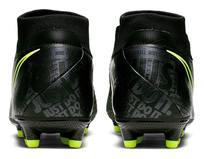 Czarne buty piłkarskie Nike Phantom Vision Academy DF FG/MG AO3258-007