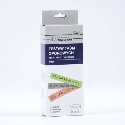 Zestaw taśm oporowych SMJ sport EX004 3szt.