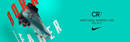 Zielone buty piłkarskie Nike Mercurial Superfly Academy CR7 MG AJ3541-390