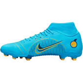 Turkusowe buty piłkarskie korki Nike Mercurial Superfly 8 Academy FG/MG DJ2873 484