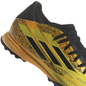Żółto-czarne buty turfy Adidas X Speedflow Messi.3 GW7423