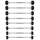 GSG-40 SZTANGA/GRYF STAŁY GUMOWANY 40 KG HMS