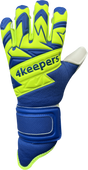 Niebiesko-seledynowe rękawice bramkarskie 4Keepers Equip Breeze NC - Junior