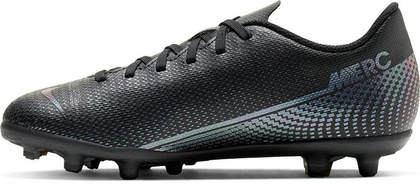 Czarne buty piłkarskie korki Nike Mercurial Vapor 13 Club FG/MG AT8161-010 - Junior