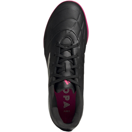 Czarno-różowe buty turfy Adidas Copa Pure.3 GY9054