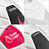 Biało-czarna piłka nożna Nike Strike Premier League SC3552-101 r4