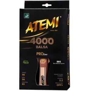 Atemi 4000 CV - Rakietka do tenisa stołowego (rączka wklęsła)