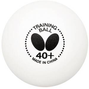Biała piłeczka do tenisa stołowego Butterfly 40+ Training