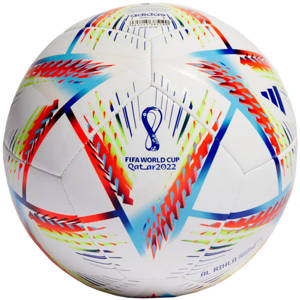 Biała piłka nożna Adidas Al Rihla Training Fifa World Cup 2022 H57798