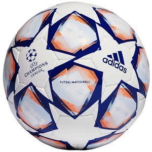Biała piłka nożna halowa futsal Adidas Finale Pro Sala FS0255 - rozmiar 4