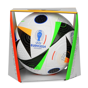 Biała piłka nożna meczowa Adidas Fussballliebe Pro Euro 2024 IQ3682