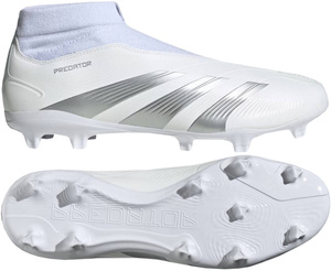 Białe buty piłkarskie Adidas Predator League LL FG IG7767