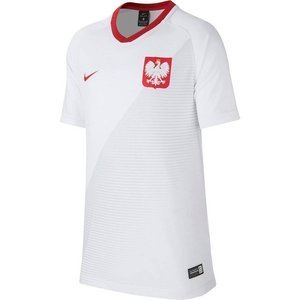 Biało-czerwona koszulka reprezentacji Polski Nike Stadium Top 2018 894013-100 - junior 