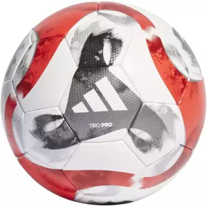 Biało-czerwona piłka nożna Adidas Tiro Pro OMB HT2428