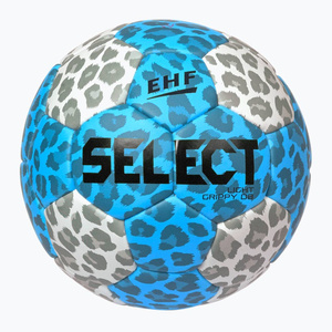 Biało-niebieska piłka do piłki ręcznej Select Light Grippy DB - rozmiar 1 