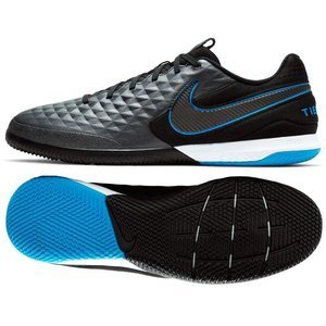 Czarne buty piłkarskie na halę Nike Tiempo React Legend 8 Pro IC AT6134-004
