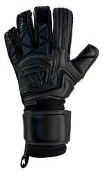 Czarne rękawice bramkarskie Football Masters Voltage Plus Black RF