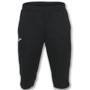 Czarne spodnie treningowe 3/4 Joma Capri Fleece Bermudy Junior 101101.100