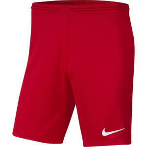 Czerwone spodenki Nike Park III BV6865 657 - Junior