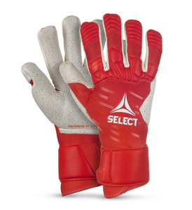 Czerwono-białe rękawice bramkarskie Select 88 Kids v23 - Junior