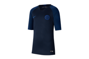 Granatowa koszulka Nike Chelsea FC Breathe Strike AO6493-451 JR