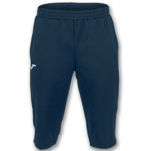 Granatowe spodnie treningowe 3/4 Joma Capri Fleece Bermudy 101101.331 - Junior