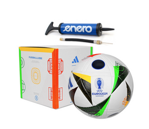Kolorowa piłka nożna Adidas Fussballliebe League Euro 2024 IN9369 + Pudełko + Pompka