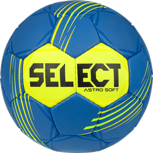 Niebiesko-seledynowa piłka ręczna Select Astro Soft