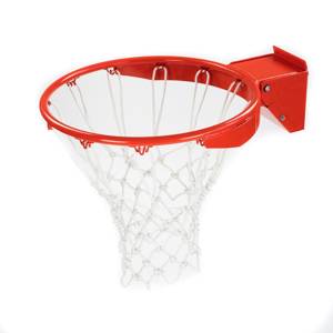 Obręcz lakierowana uchylna do koszykówki z siatką