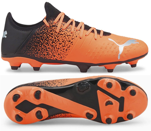 Pomarańczowo-czarne buty piłkarskie Puma Future Z 4.3 106767 01
