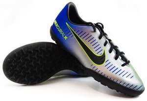 Szaro-niebieskie buty piłkarskie na orlik Nike Mercurial Victory TF 921494-407