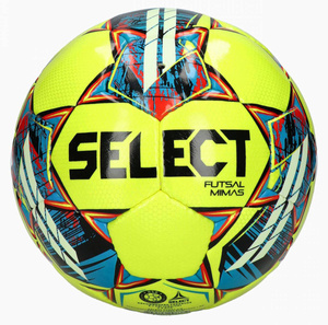 Żółta piłka nożna halowa Select Futsal Mimas V22 - rozmiar 4