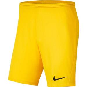 Żółte spodenki Nike Park III BV6855 719
