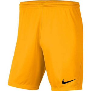 Żółte spodenki Nike Park III BV6865 739 - Junior