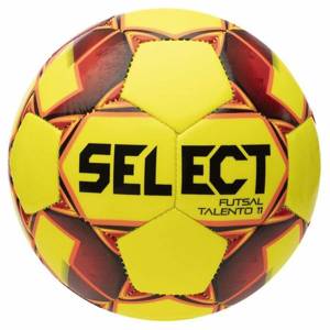Żółto-czerwona piłka halowa Select Futsal Talento 11 - rozmiar 2