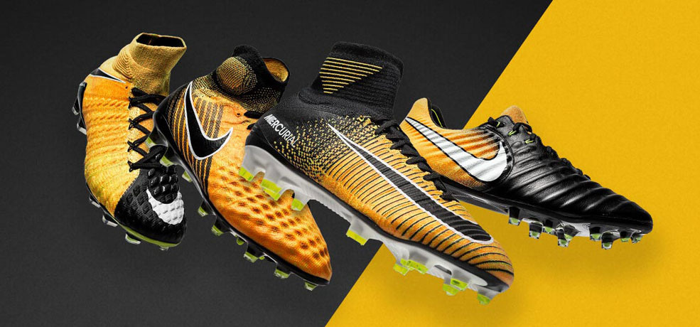 Pomarańczowo-czarne piłkarskie Nike Hypervenom Phelon | Fulsport.pl