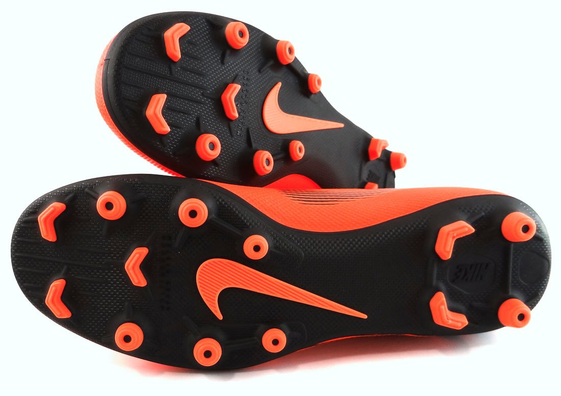 Pomarańczowo-czarne buty piłkarskie Nike Mercurial Superfly MG AH7363- 810 Fulsport.pl