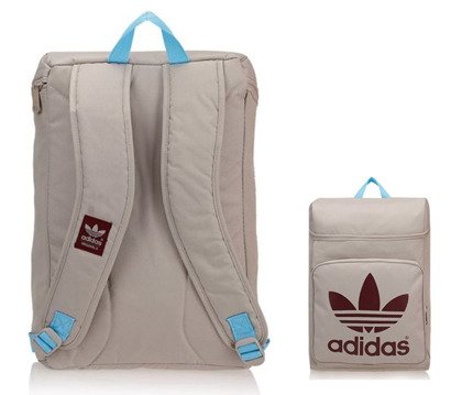Beżowy plecak szkolny Adidas Originals BP Classic M30495