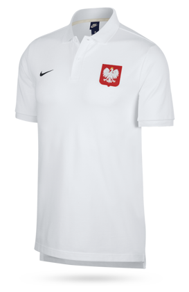 Biała koszulka Polo Nike Polska Cre 891482-102