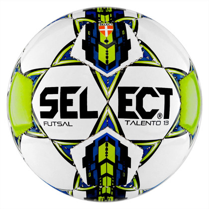 Biała piłka halowa Select Futsal Talento13 - rozmiar 3