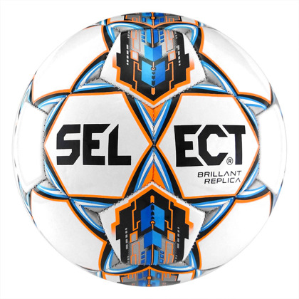 Biała piłka nożna Select Brillant Replica r3