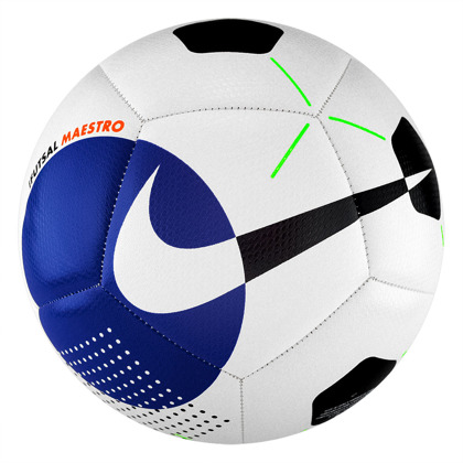Biała piłka nożna halowa Nike Futsal Maestro SC3974-100 r4 