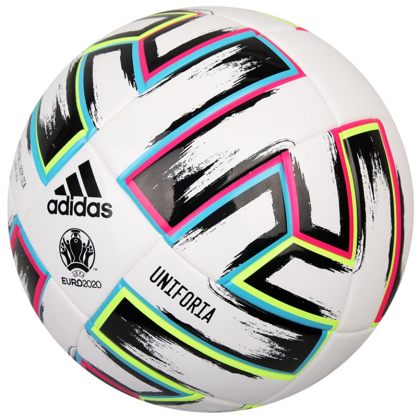 Biała piłka nożna halowa futsal Adidas Uniforia League Sala FH7352 - rozmiar 4