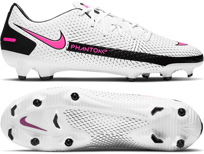 Białe buty piłkarskie korki Nike Phantom GT Academy FG CK8460-160